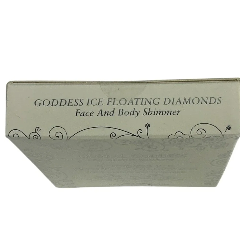 Global Goddess Ice Floating Diamonds Face‎ & Body Shimmer 0.33oz New Unused